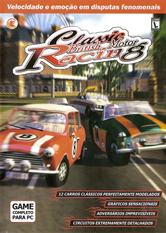Classic British Motor Racing box art for Playstation 2
